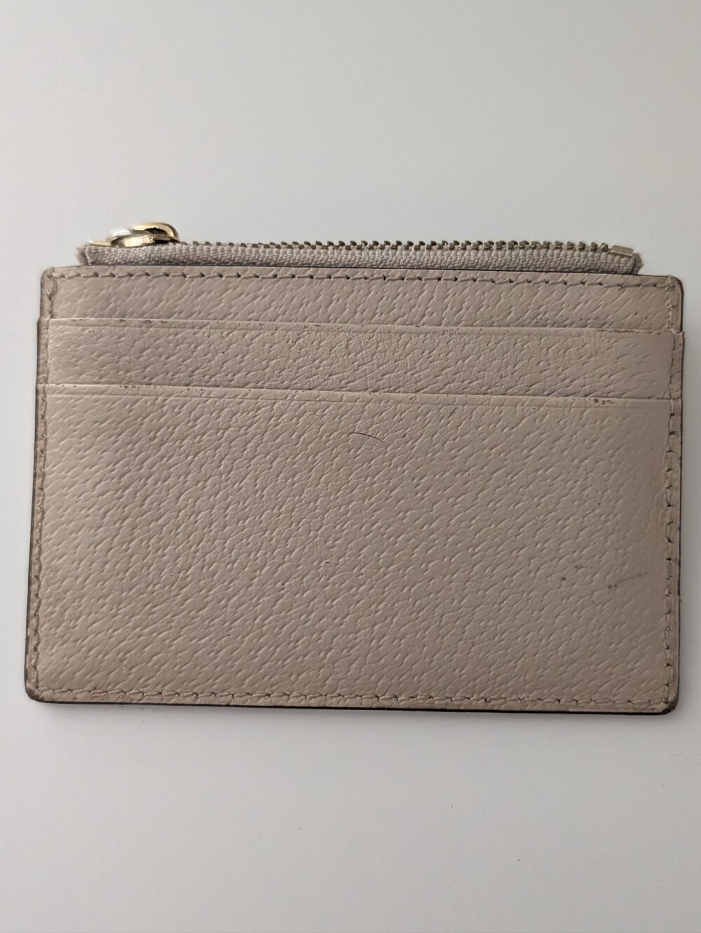 Kate Spade New York Adi Grove Street Leather Card Wallet Coin Purse Pumice - Picture 2 of 7